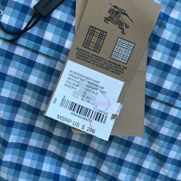 Burberry Brit Garrison Gingham Long Sleeve - Picture 7 of 15